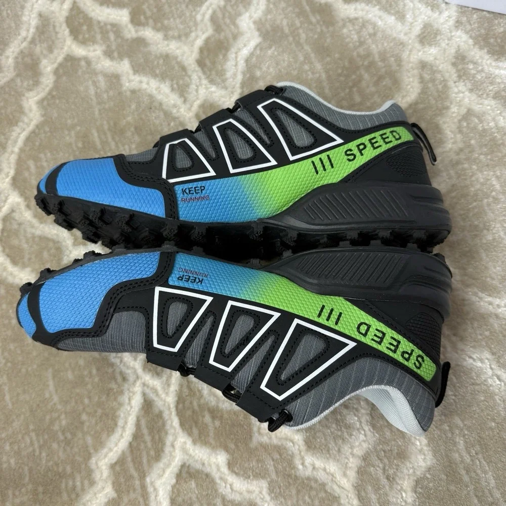 Men's Trail Running Shoes‎ Outdoor Trekking Climbing Non-Slip Hiking  Sz 8 NEW